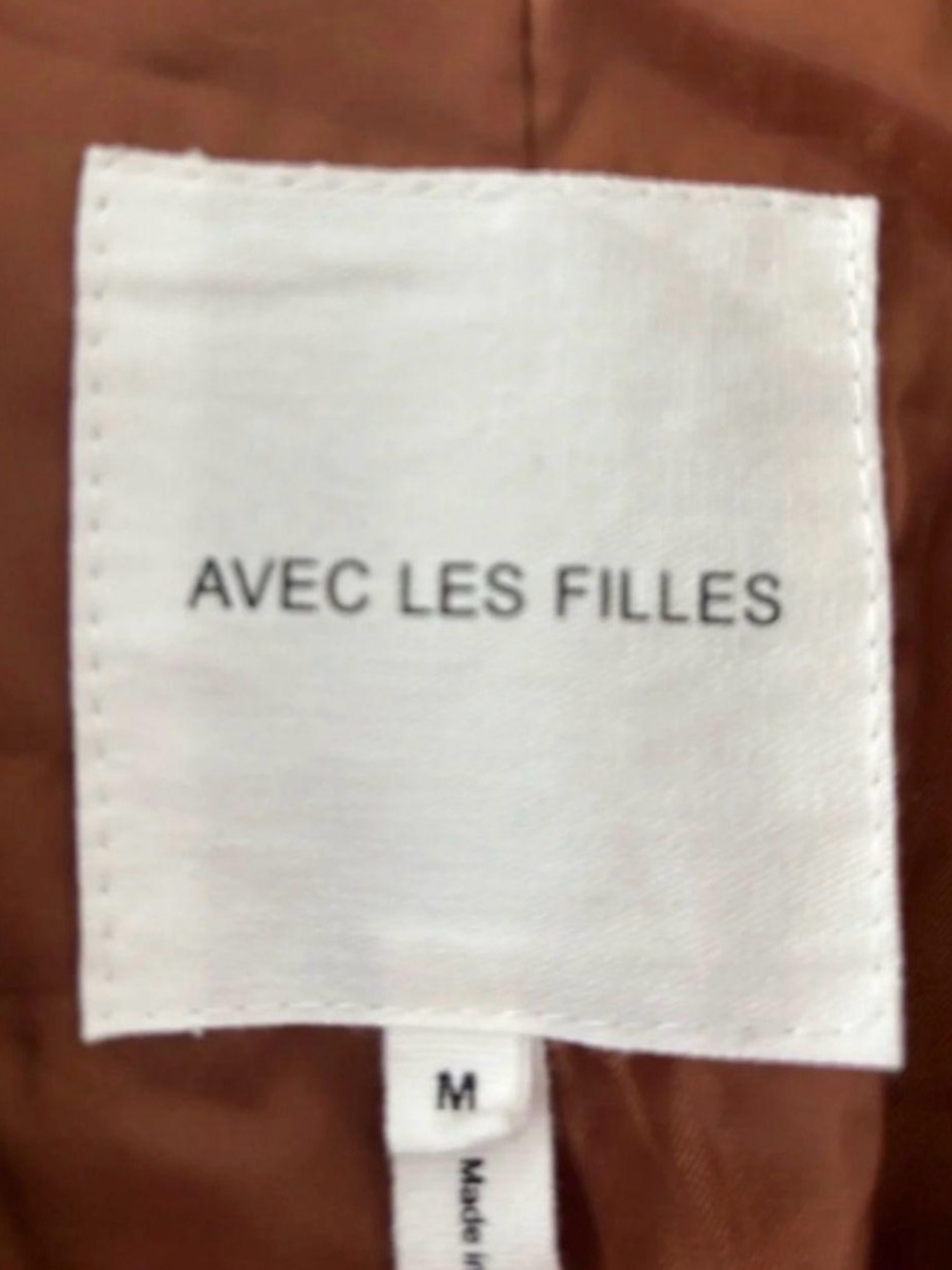 Avec Les Filles Faux Leather Trench Coat - Picture 2 of 4